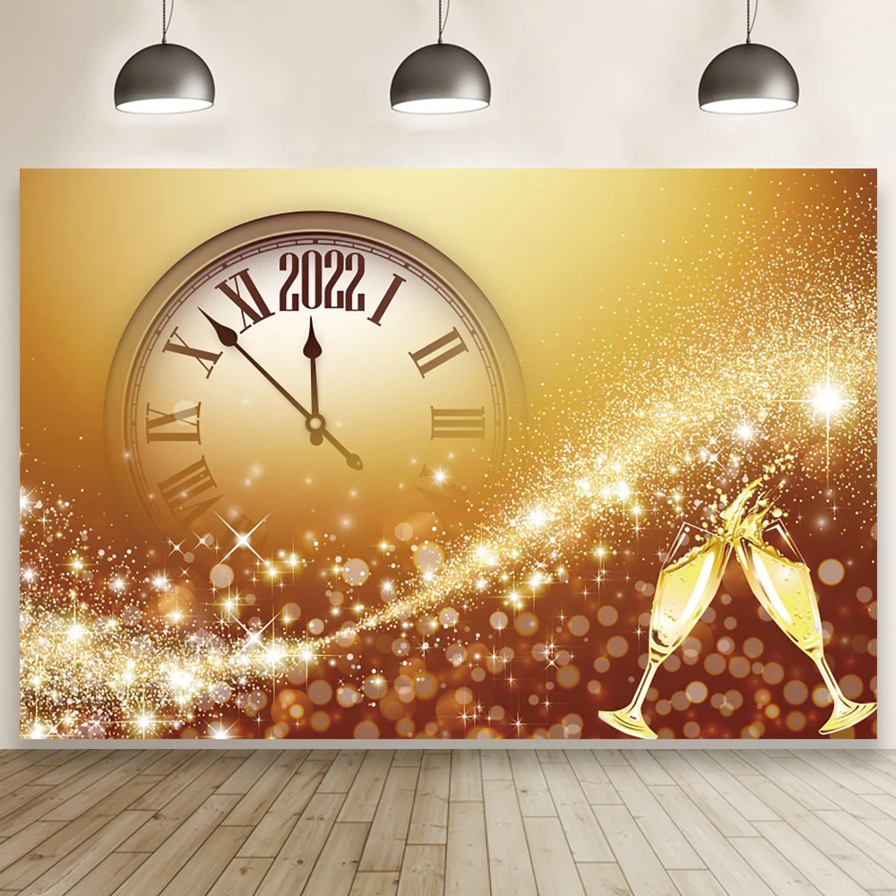 SZZWY 10x5ft Happy New Year 2019 Backdrop Vinyl Vintage Clock Dail Countdown Abstract Shiny Lighting Lines Bokeh Haloes Background New Year Celebration Party Banner Families Child Adult Portrait SZZWY 10x5ft Happy New Year 2019 Backdrop Vinyl Vintage Clock Dail Countdown Abstract Shiny Lighting Lines Bokeh Haloes Background New Year Celebration Party Banner Families Child Adult Portrait