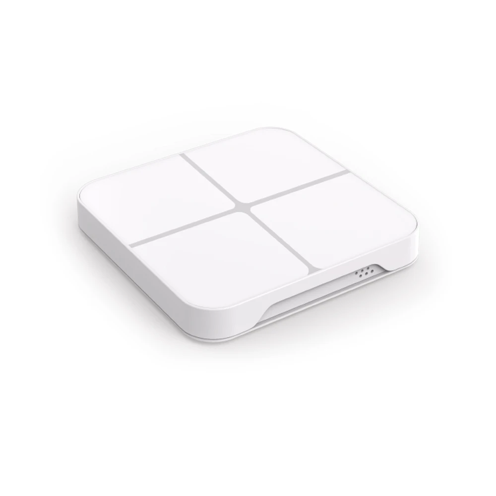 

Smart Home Z-Wave Plus Wireless Wall Switch 4 Button 16 Scene Remote Control