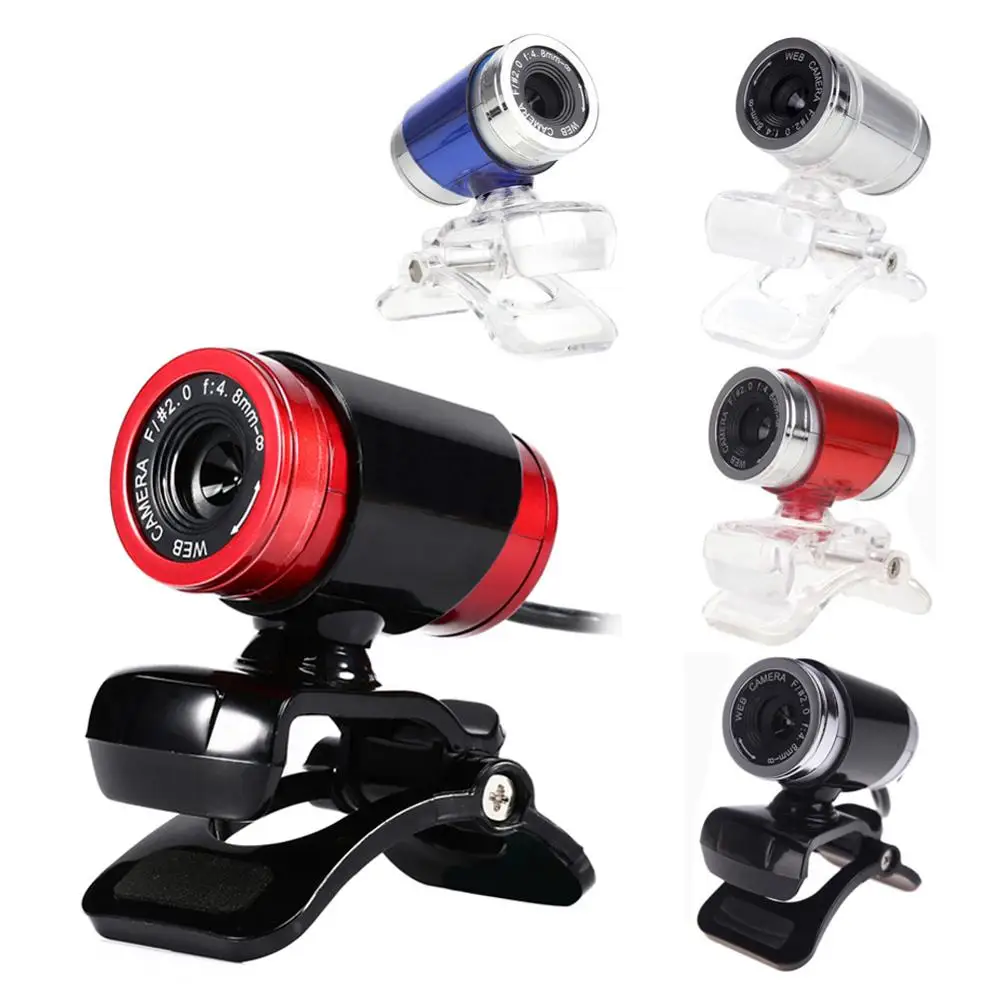 

High Quality Glass Lens Webcam USB 12 Megapixel HD Camera Web Cam 360 Degree MIC Clip-on For Skype Computer