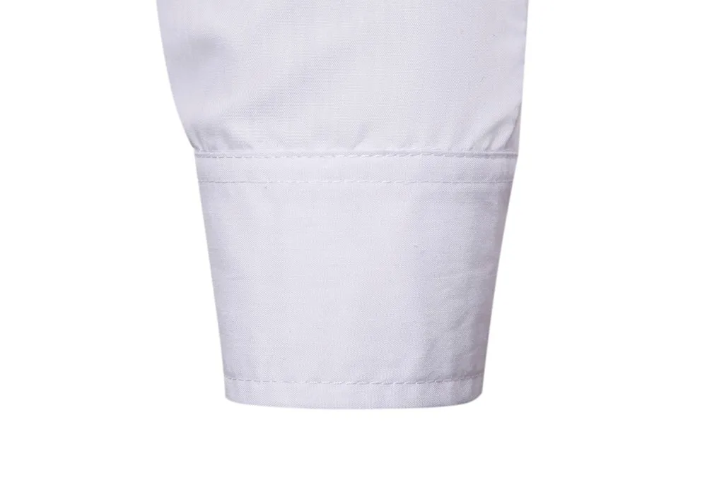 Рубашка мужская camisa masculina уличная мода с длинным рукавом Повседневная пригонка Сельма карман Топ мужские рубашки