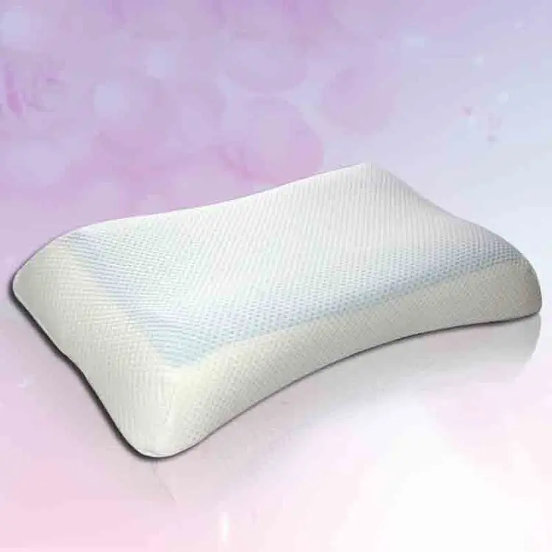 Ergonomic Design Air Layer Fabric Memory Foam Skin-friendly Reduce Shoulder Neck Pain Health Care Cervical Bedding Body Pillow