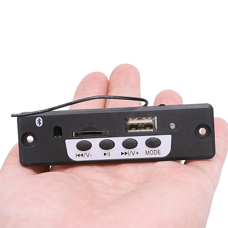 AABB-CT10E-BT двойной CH 3W усилитель доска DIY Bluetooth Handsfree MP3 плеер динамик модификация модуль TF USB FM радио автомобильный комплект