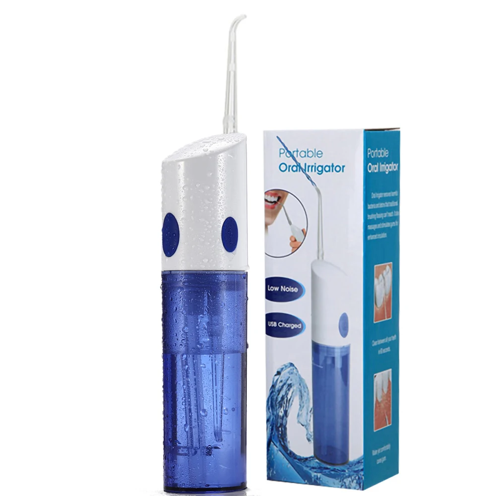 Cena New Arrival AR W 12 nić dentystyczna elektryczny irygator do jamy ustnej Dental strumień wody pod ciśnieniem niciowykałaczka czyszczenie zębów higiena jamy ustnej