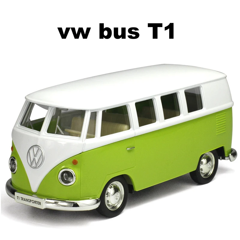 

1:36 Bus T1 Alloy pull-back vehicle Model Diecast Model Car For Boy Toy Collection Friend Children Gift