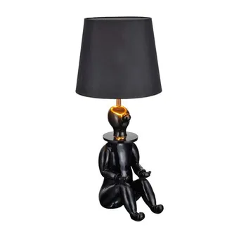 

Nordic Personality Clown Small Table Lamp Decoration TV Cabinet Bedside Counter Lamp Cute Doll Table Lamp Furnishings M3668