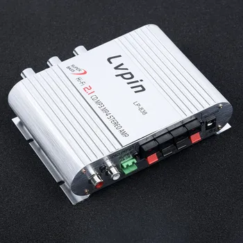 

300W 12V Amplifier Booster for Car Subwoofer Home Hi-Fi 2.1 Light weight