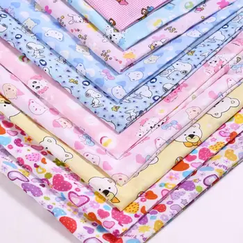 

100x150cm Cartoon Printing polyester fabric Curtain print Bag and garment fabric tablecloth DIY Handmade cloth art