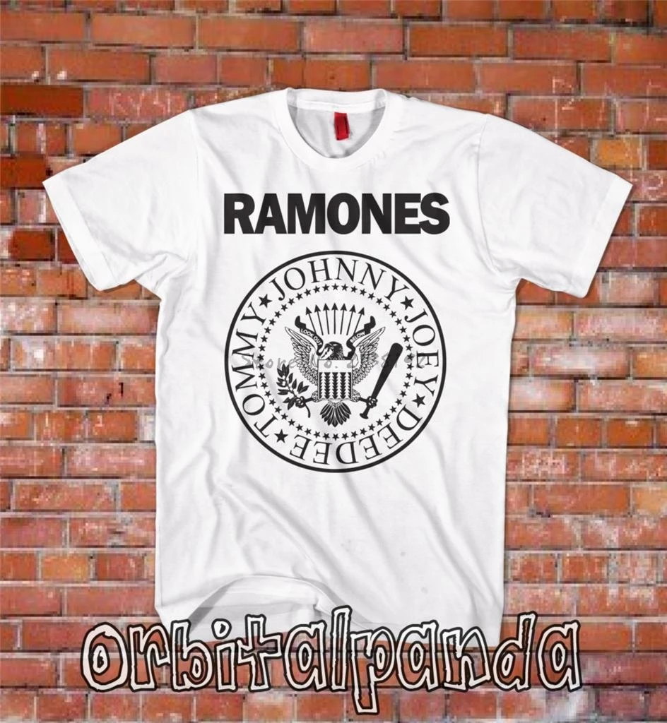 

Free Shipping NEW THE RAMONES T SHIRT JOHNNY TOMMY JOEY DEEDEE male COOL T-shirt