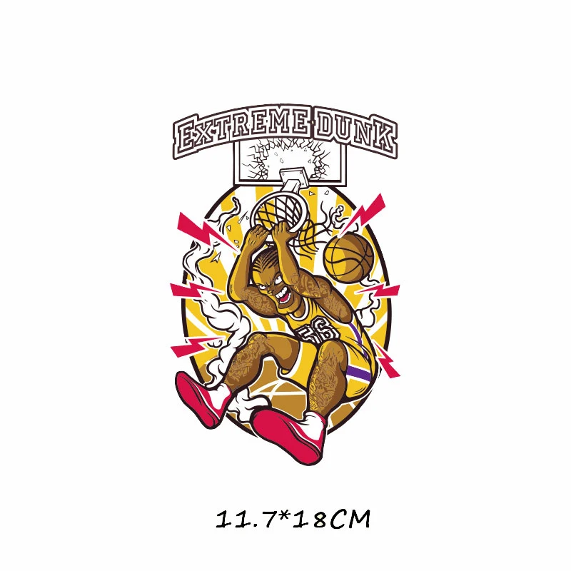 ZT0422 Clothing DIY T-shirt Dress Iron on Girl Boy Patches Transfer Fusible Clothing Decor Heat Transfer Stickers Badges Appliques E - Цвет: ZT0422
