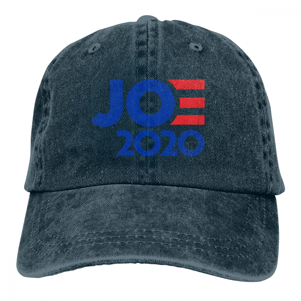 Joe для President Casquette серый унисекс Мужские Женские джинсовые бейсболка с ремешком кепки Регулируемая шляпа для гольфа папа