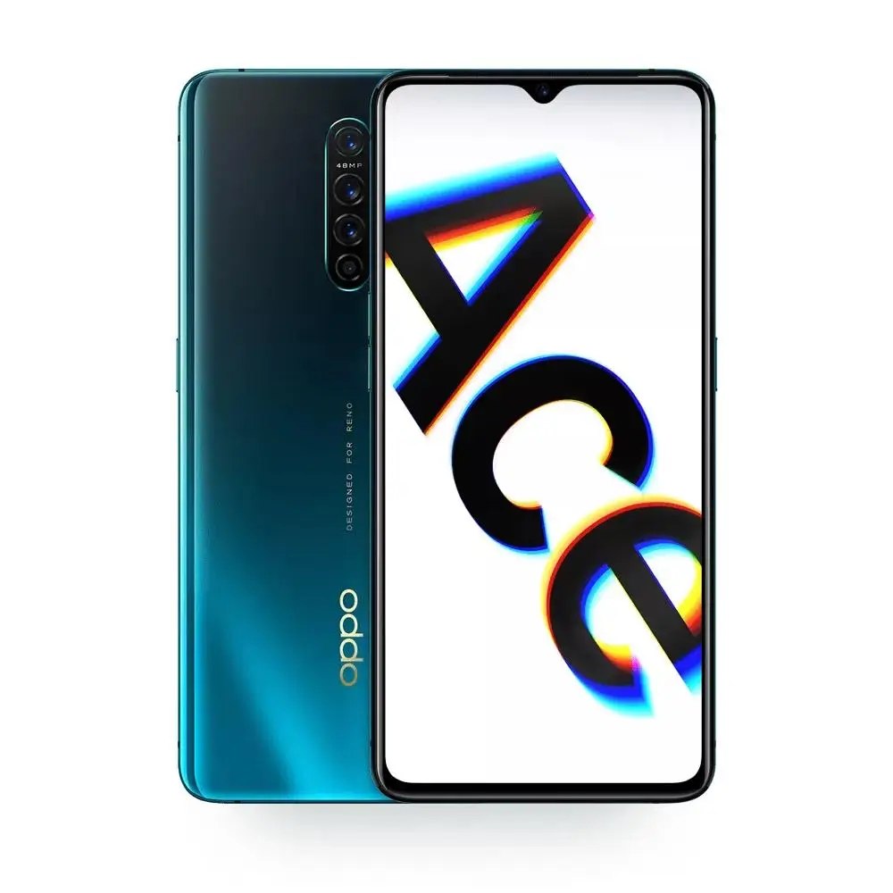 Oppo Reno Ace 4G LTE мобильный телефон Snapdragon 855 Plus 90HZ дисплей AMOLED 8G ram 128G rom 65W Super VOOC смартфон