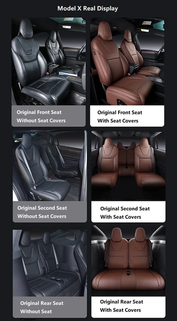 Housses de siège de voiture sur mesure, spécifiques aux placements, modèle X  360, entièrement recouvertes de cuir de haute qualité, pour 6 ou 7 places -  AliExpress