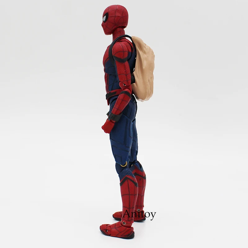 Человек-паук возвращение домой простой стиль и гериок ПВХ фигурка Коллекция Модель игрушки человек паук 14 см