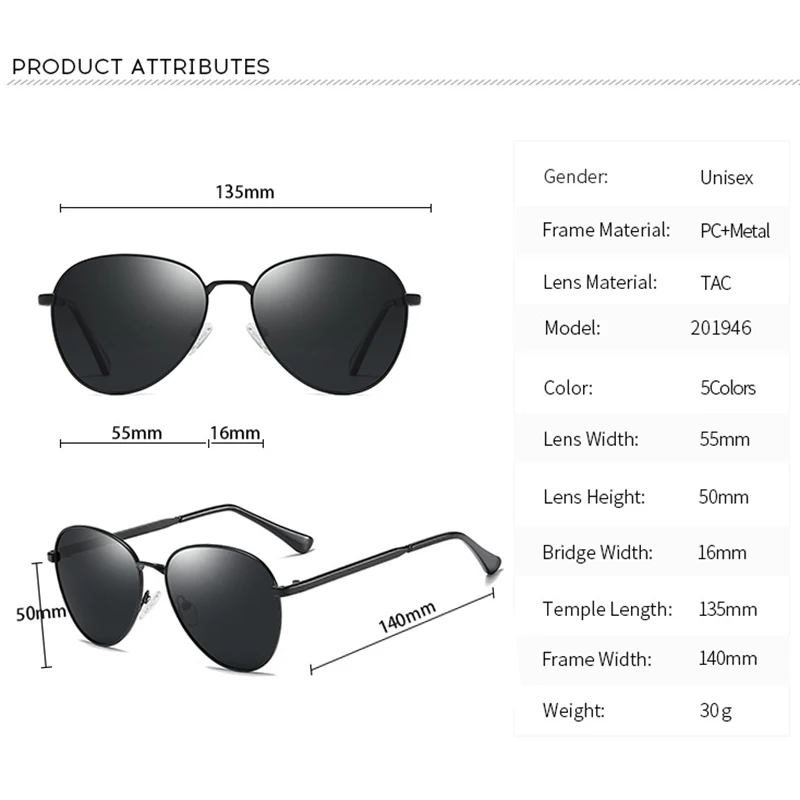 Простые Классические поляризованные солнцезащитные очки дизайнерский бренд для женщин и мужчин винтажные женские солнцезащитные очки feminin модные новые оттенки oculos de sol