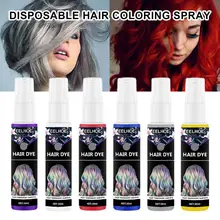 

30ML/Bottle Hair Spray Beautiful Non-sticky Easy to Use Hair Care Styling Dye for Parties Instant Hair Dye Hair Dye