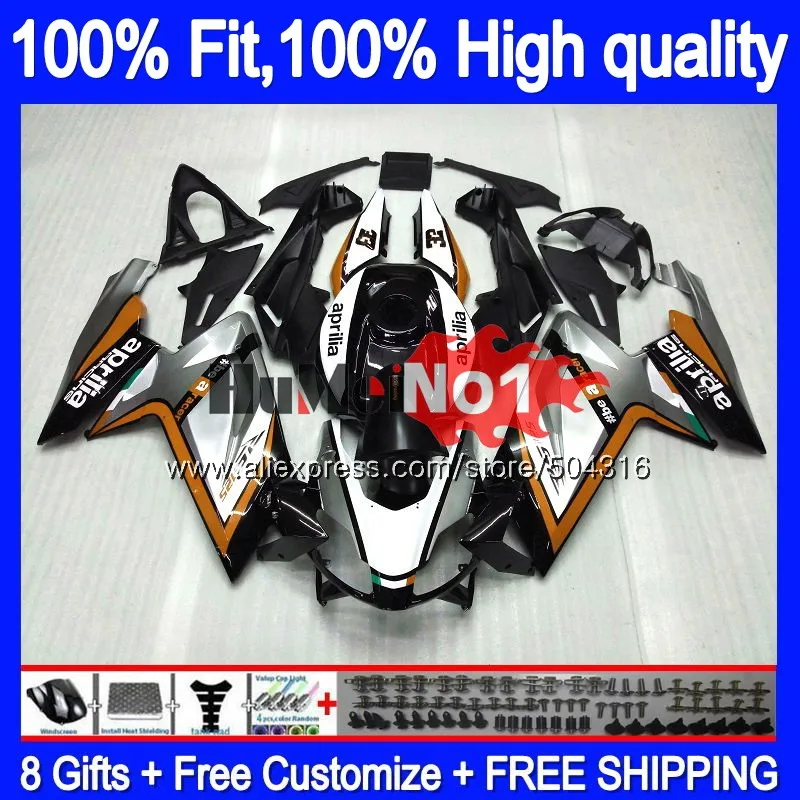 Инъекции для Aprilia RS 125 RS125R RSV125 R 35MC. 133-оранжевая полоса RS-125 2012 2013 RS125 для детей возрастом 12, 13, 14, 15, 16 обтекатели
