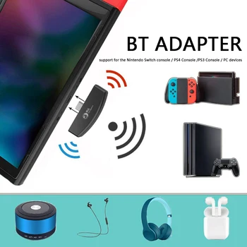 

Mini USB Type-C Dongle Bluetooth Headset Adapter Gamepad Console Audio Receiver Classic Gaming Multi-functional Supplies Parts