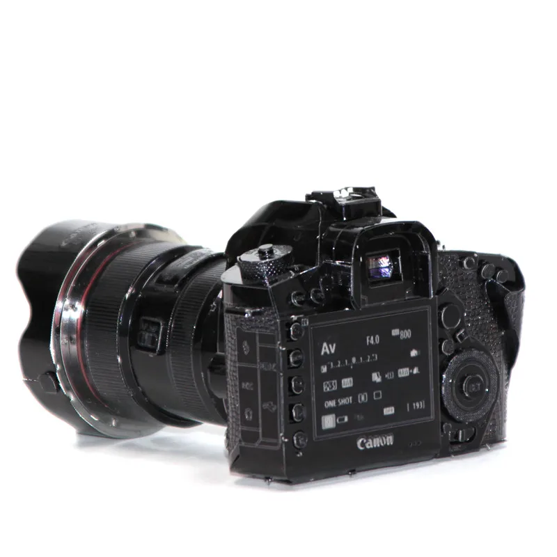 Металлическая 3D головоломка сделай сам модель камеры Canon режущая лучший подарок