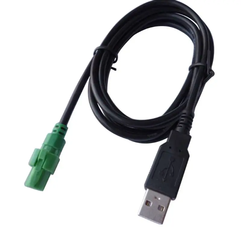 Круглый 4-контактный разъем для USB переключатель жгута кабеля адаптера для Bora Sagitar