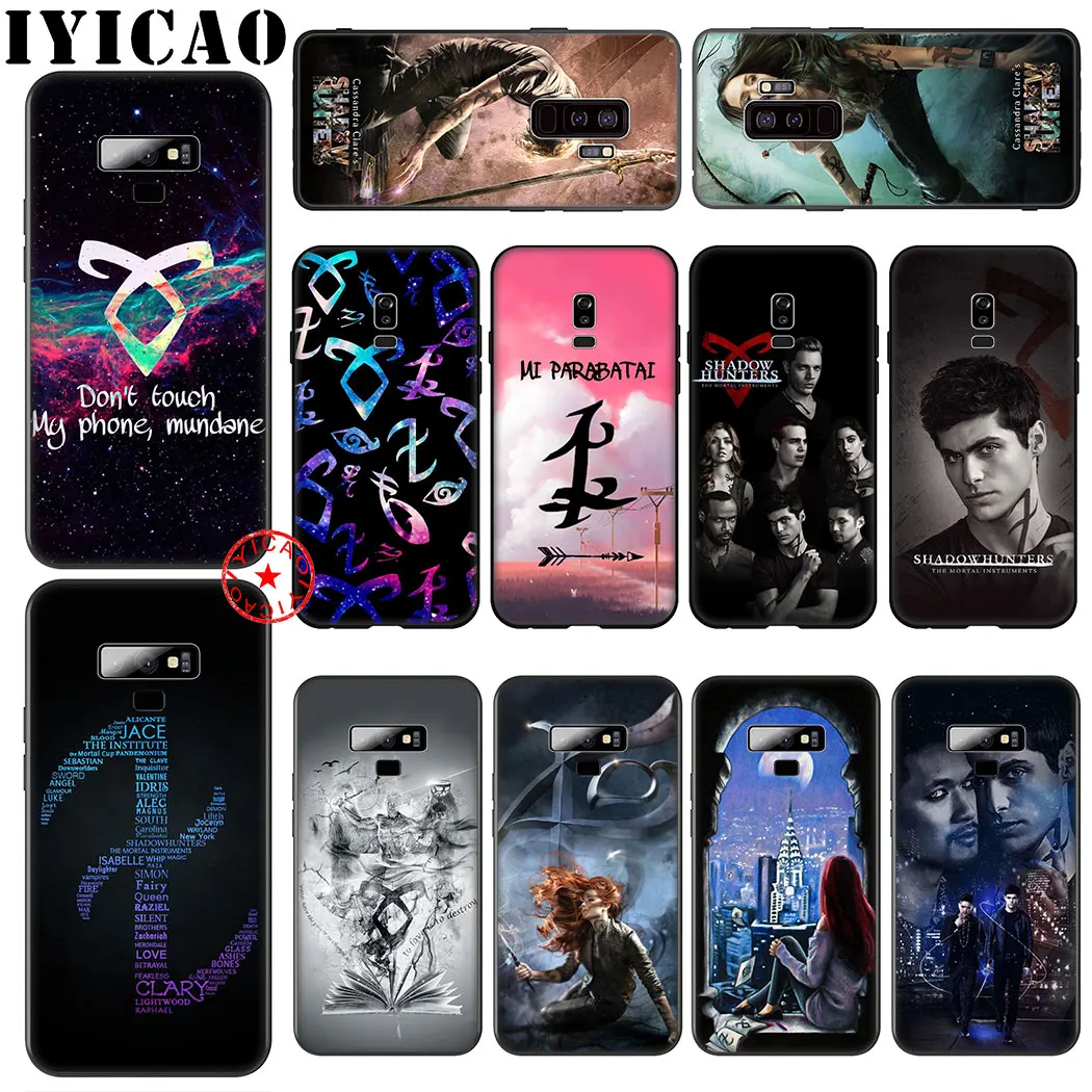 Мягкий силиконовый чехол Shadowhunters для Samsung Galaxy A70S A20E A2 J4 J6 Core Plus Prime J7 Duo J8 из ТПУ |