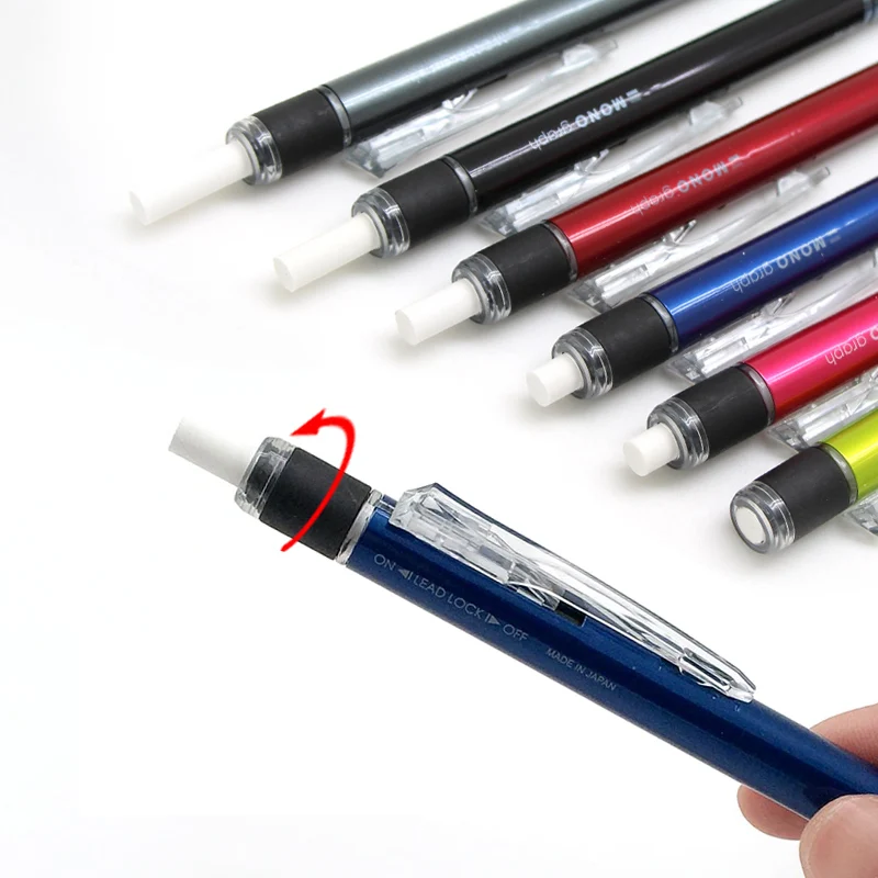 Tombow моно граф механический карандаш 0,3 мм 0,5 мм профессиональные карандаши для рисования японские канцелярские DPA-131 DPA-132