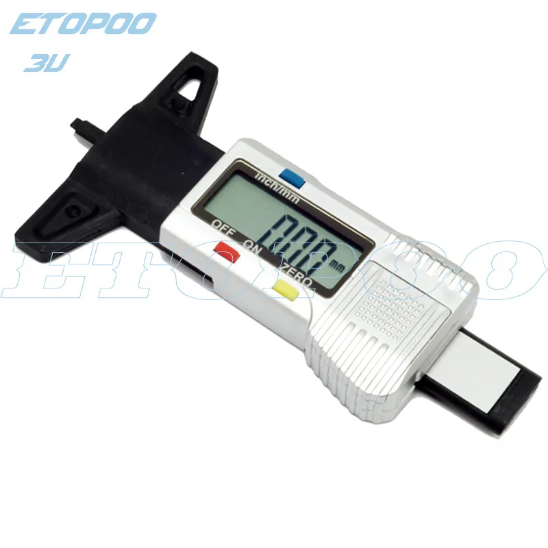 

0-25mm Digital Tire Pattern Depthometer Digital Depth Gauge