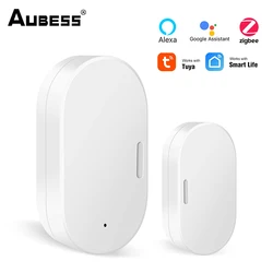 Tuya Smart Zigbee Door Sensor Door Open / Closed Detectors Compatible With Smart Home Smart Life APP Security Alarms