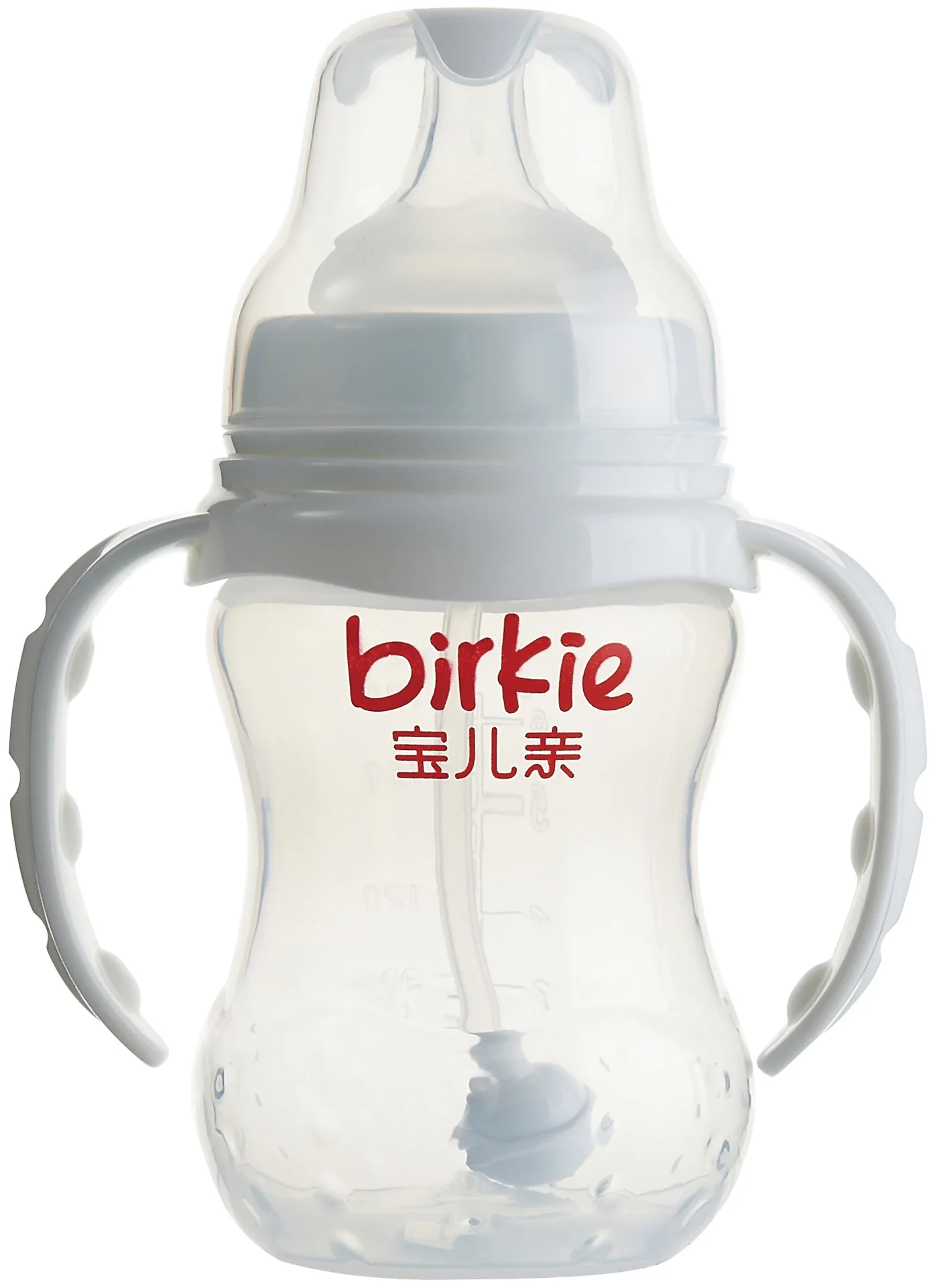 

Infant Wide Aperture with Straw Handle against Flatulence Baby PP Feeding Bottle Plastic Milk Bottle Boa Pro-