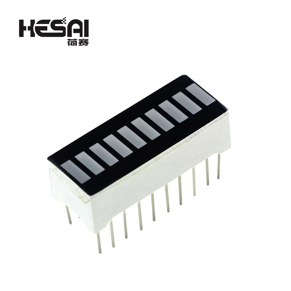 스마트 전자 LED 막대 그래프 디스플레이, 울트라 브라이트 레드, 10 세그먼트 디지털 튜브  Best5