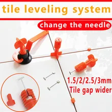 Мини-нивелир клинья выравнивание плитка распорка для плитка для пола и стен система обнаружения выравнивания разделители Плоскогубцы со сменными стальными иглами