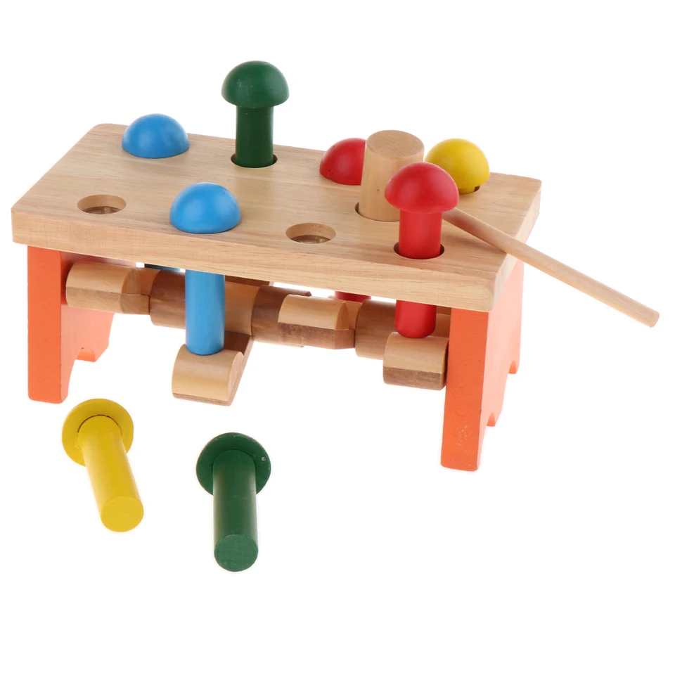 wooden pop up toy