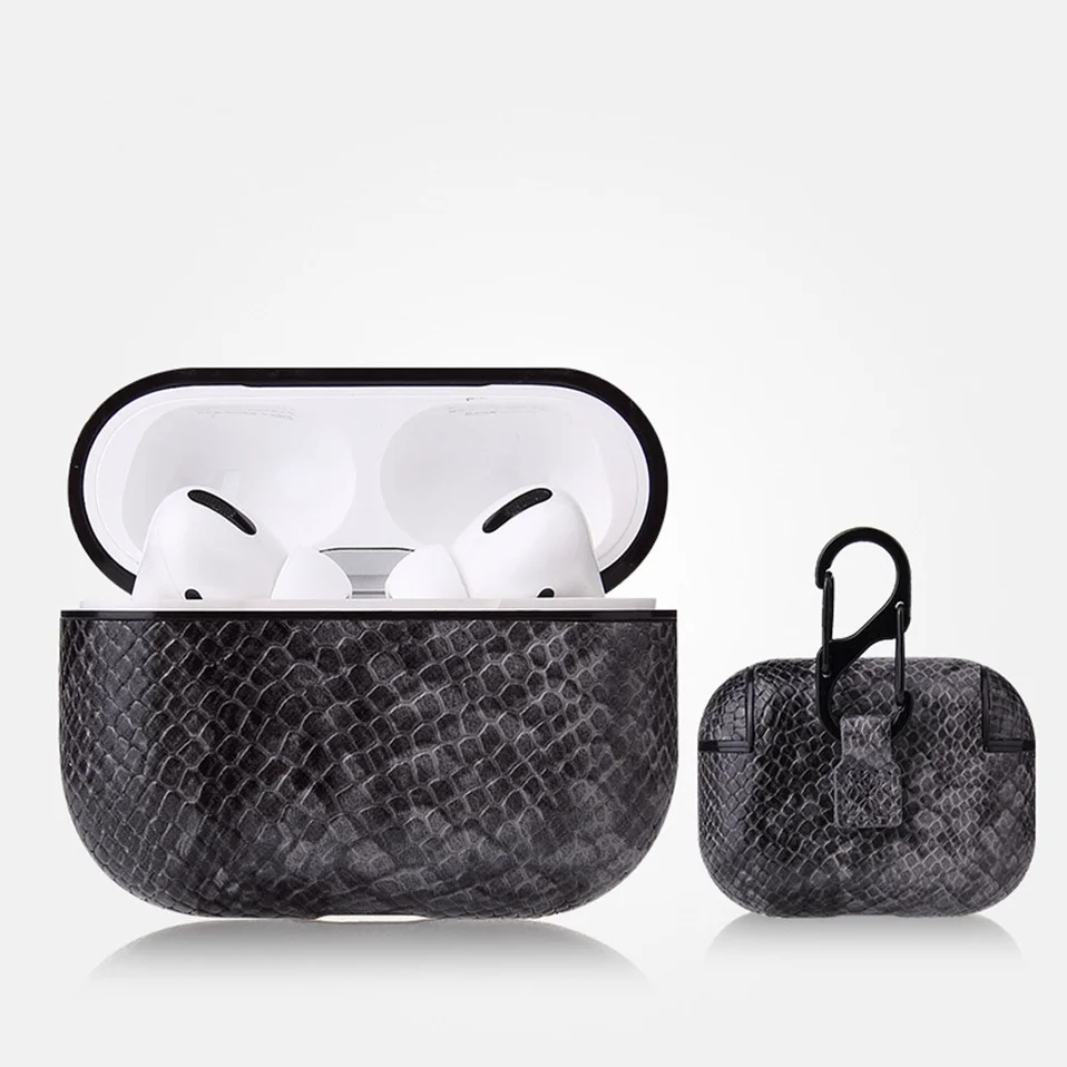 Чехол для наушников для Airpods Pro, кожаный чехол, Роскошный чехол для наушников без проводов, чехол для Apple Airpods Pro 3, кожаный чехол