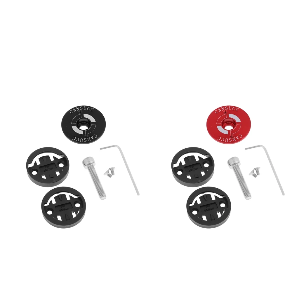 Bicycle Headset Top Stem Cap Handlebar Bike Computer Mount Extension Holder for MTB Mountain Rode Bike Bicycle Accessories