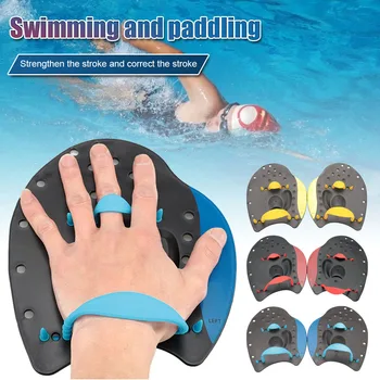 

2019 Swimming Paddles Swimming Palms Children Adult Paddling Training Exercises Arm from Silicone Hand Paddles Swimming Paddles