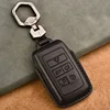 Leather Car Key Cover Full Case for Land Rover Range Rover Sport Evoque Velar Discovery 5 2022 Accessories Protect ► Photo 2/6