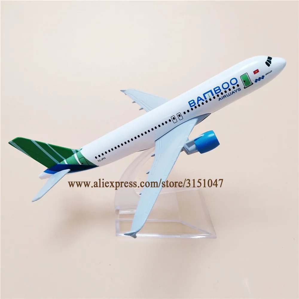 16 см Air Vietnam Bamboo Airways Airbus 320 A320 Airlines модель самолета сплав Металл литье под давлением модель самолета Airways подарок