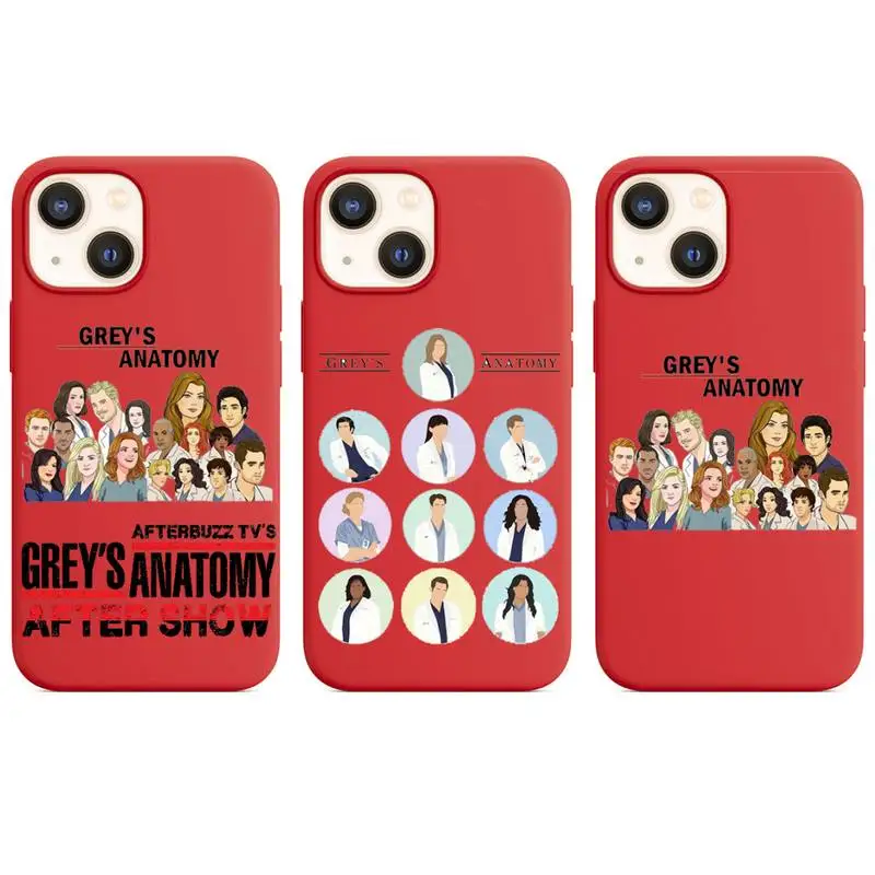 Greys Anatomy Phone Case for iphone 13 12 XS 11 pro max mini SE 2020 6