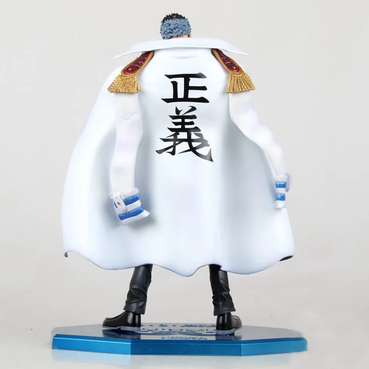

One Piece Navy Will Luffy Grandpa Pop Hero Karp White Black And White with Pattern Boxed Exquisite Garage Kit Model