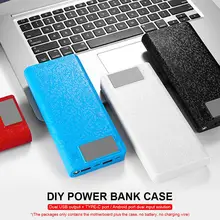5V Dual USB/type-c/Micro порты портативный банк питания для мобильного телефона 8*18650 DIY чехол для батареи Защитный чехол для батареи