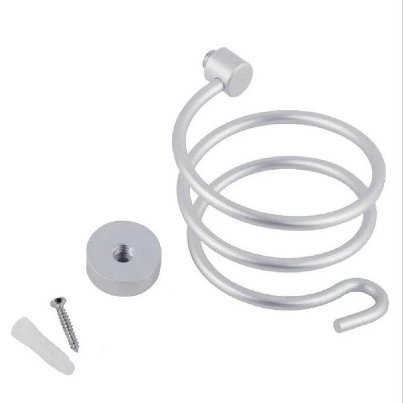 Фен для волос сушилка фен стойка алюминиевая полка ванной ванная хранения