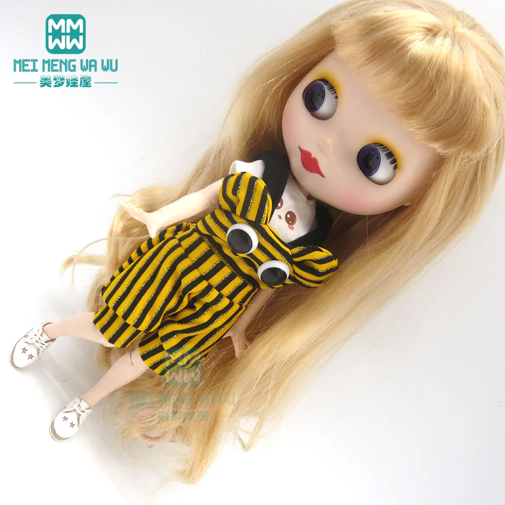 Одежда для куклы fit 1/6 28-30 см blyth Azone OB23 OB24 модная спортивная одежда джинсы, футболки