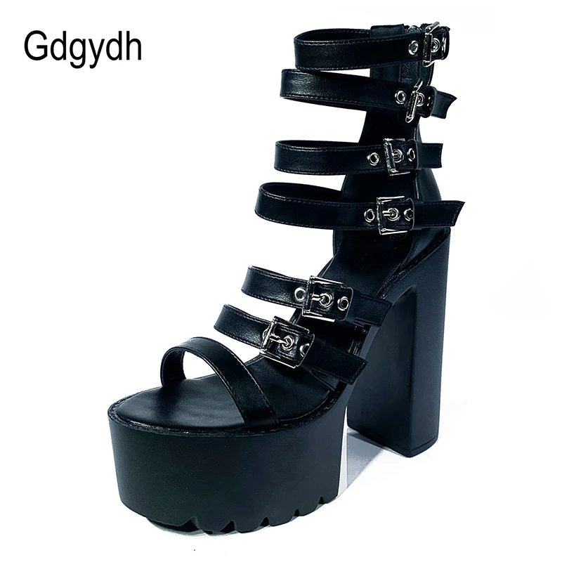 gladiator platform shoes