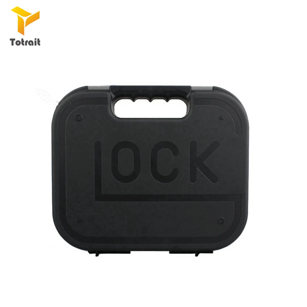 TOtrait Тактический ABS Glock Пистолет Чехол тактический Жесткий Чехол для пистолета пистолет чехол Мягкая подкладка пены для охоты аксессуары для страйкбола