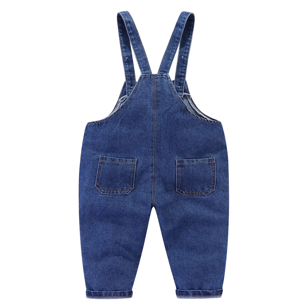 Mudkingdom Kids Denim Overalls Solid 