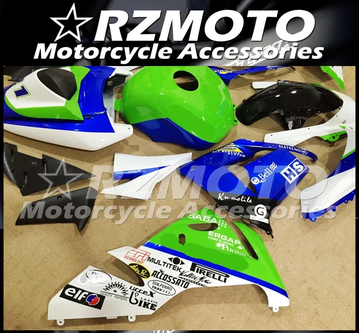 ABS мотоцикл обтекатель комплект для KAWASAKI ZX-10R 2004-2005 год кузов литьевая форма Магазин № 2226