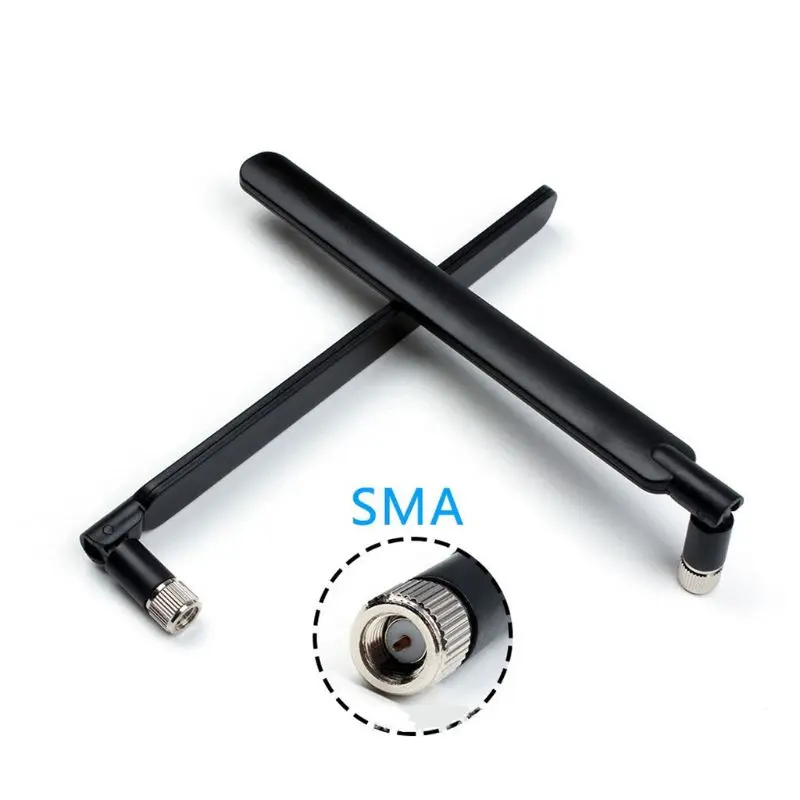 2 шт. 5dBi WiFi антенна SMA Male 4G LTE роутер для B315 B310 B593 B525 95AF|Антенны связи| |