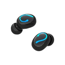 Для Bluetooth V5.0+ EDR Беспроводной гарнитура, 2-в-1 Соединительный стерео звук наушники-вкладыши с 1500 мАч зарядным устройством
