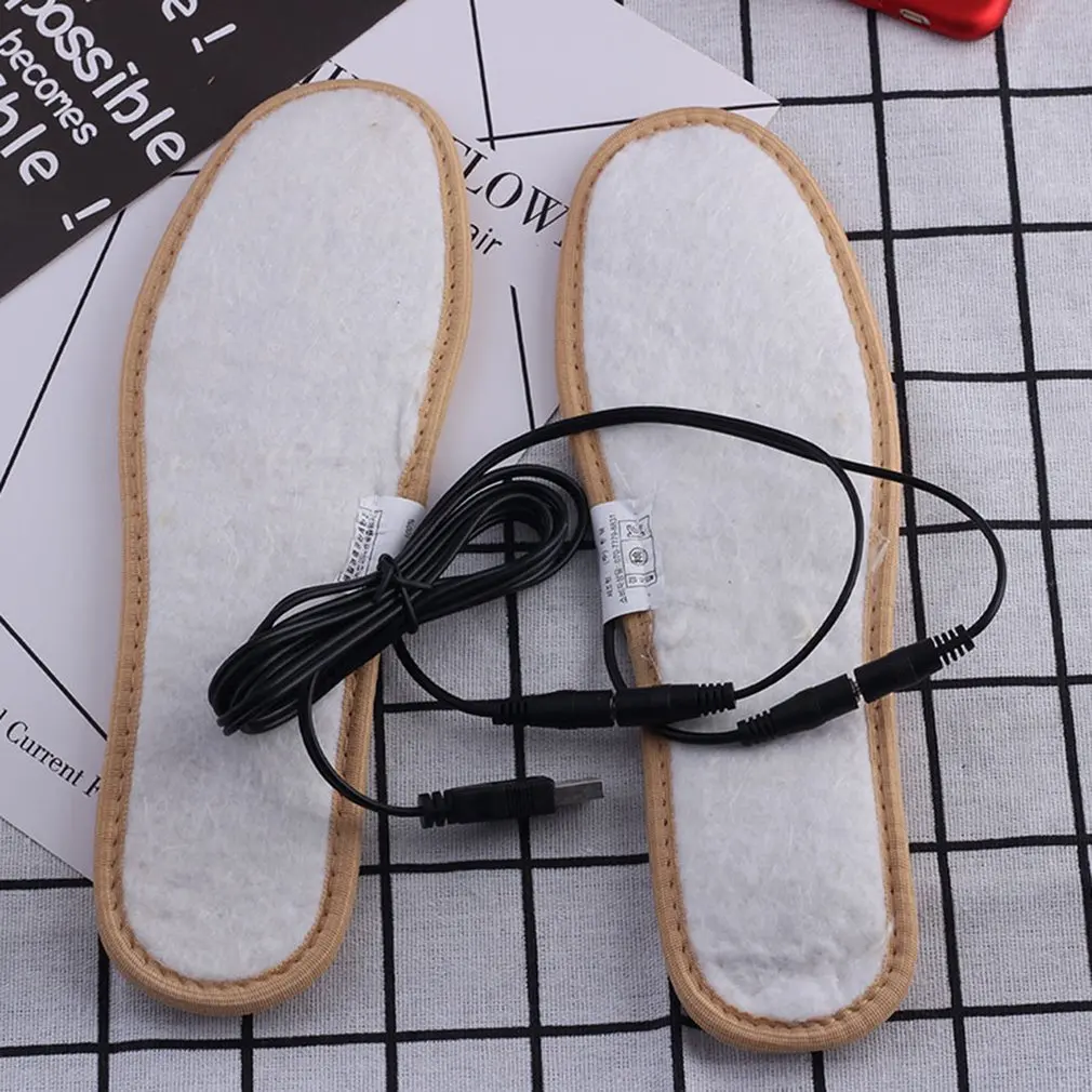 Usb интерфейс нагревательная стелька нагревательные электрические нагревательные стельки отдельный теплый коврик для ног нагревательные стельки для ног