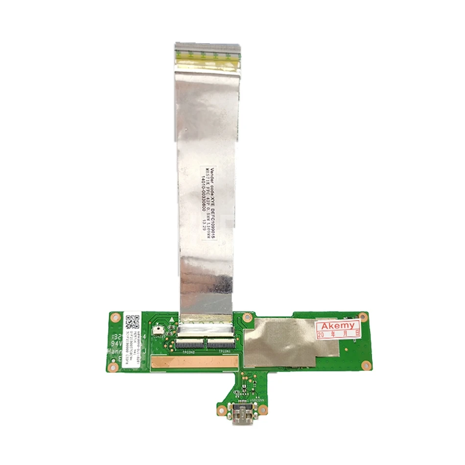 Original ME571K_SUB For ASUS Nexus 7 ME571K USB board charger board touch control board with CABLE test good free shipping