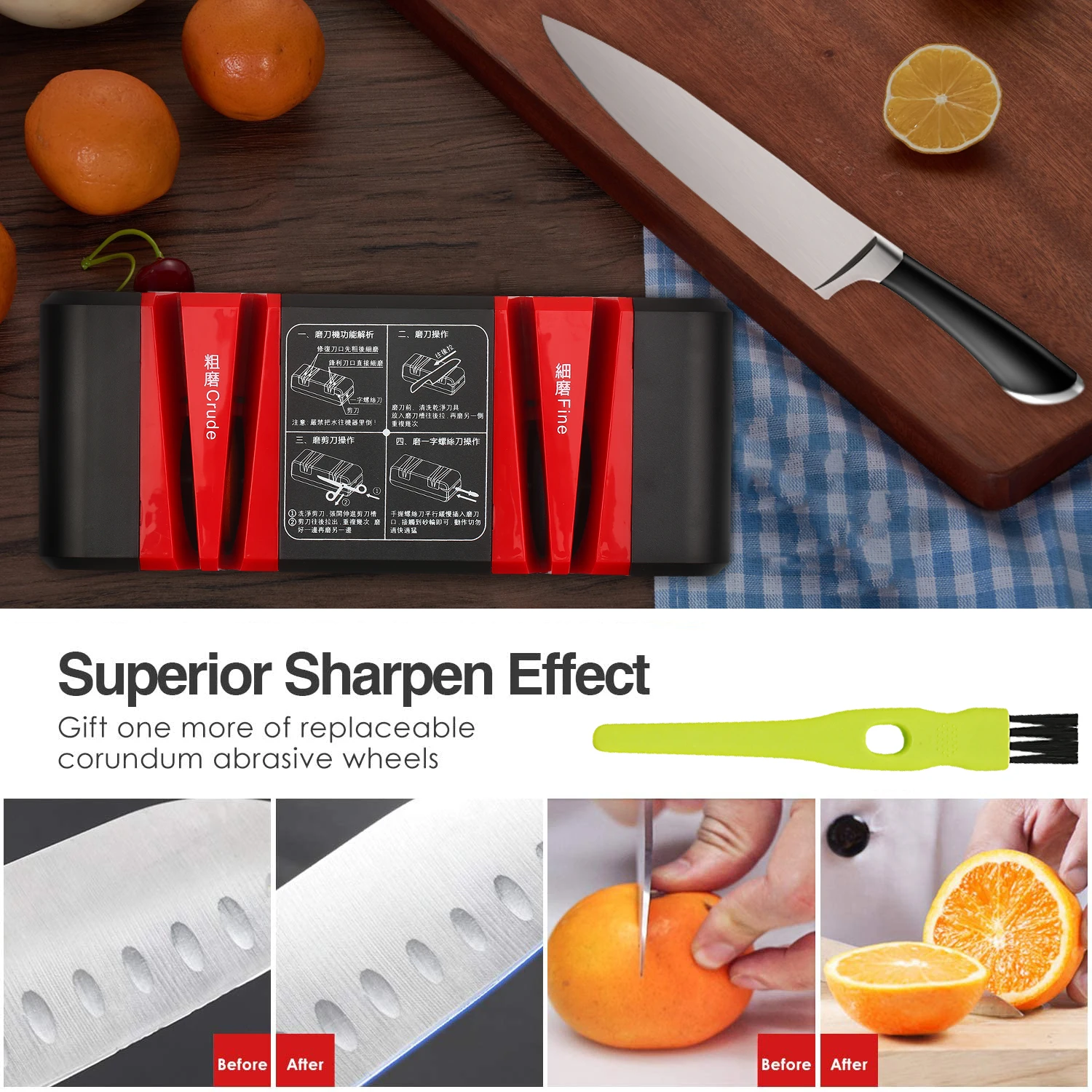 Electric Knife Sharpener Automatic Adjustable USB Rechargable Fast Home  Sharpening Scissor Grinder Tools Kitchen Knives Kit K0N6 - AliExpress